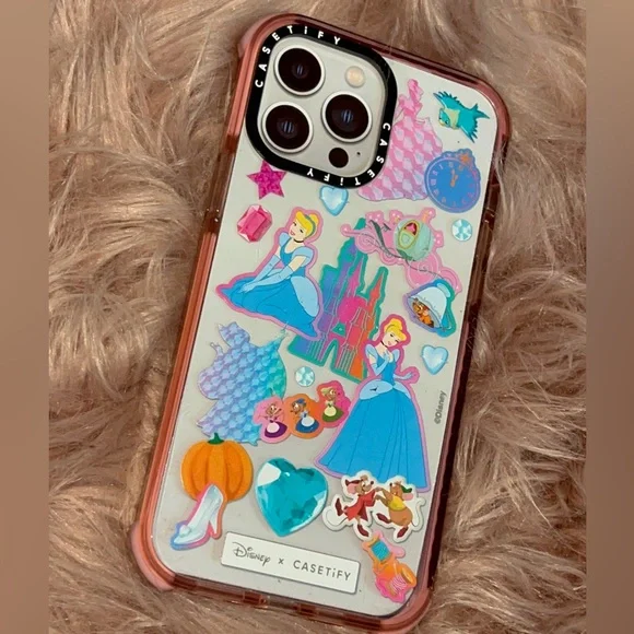 CASETiFY IPhone 13 Pro Max Case Cinderella Stickermania - Picture 1 of 7